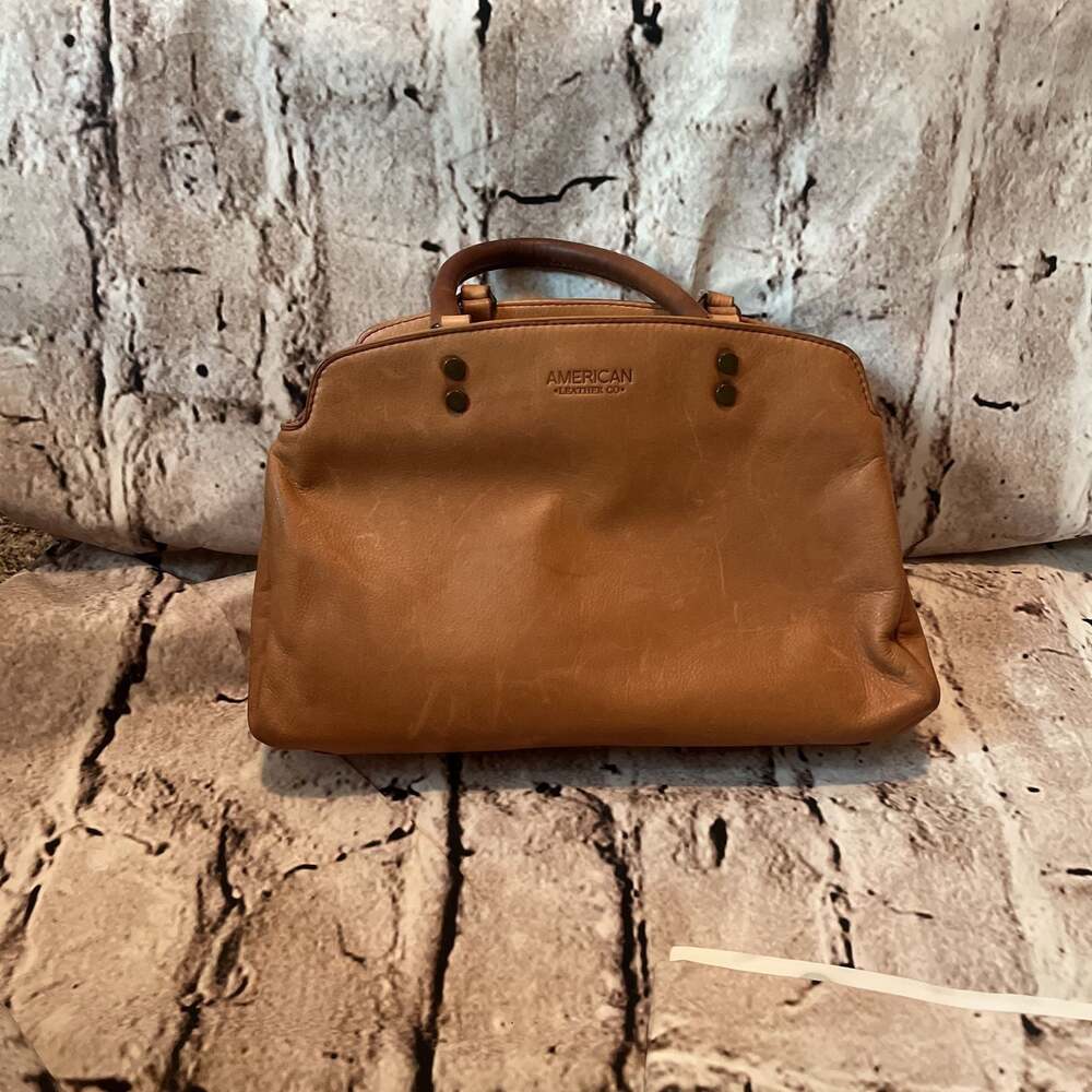 American Leather Co. Tan Leather purse
